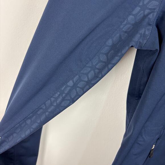 Sunice NEW Onassis Zephal Jacket Blue midnight embossed golf outdoor waterproof - Picture 8 of 15